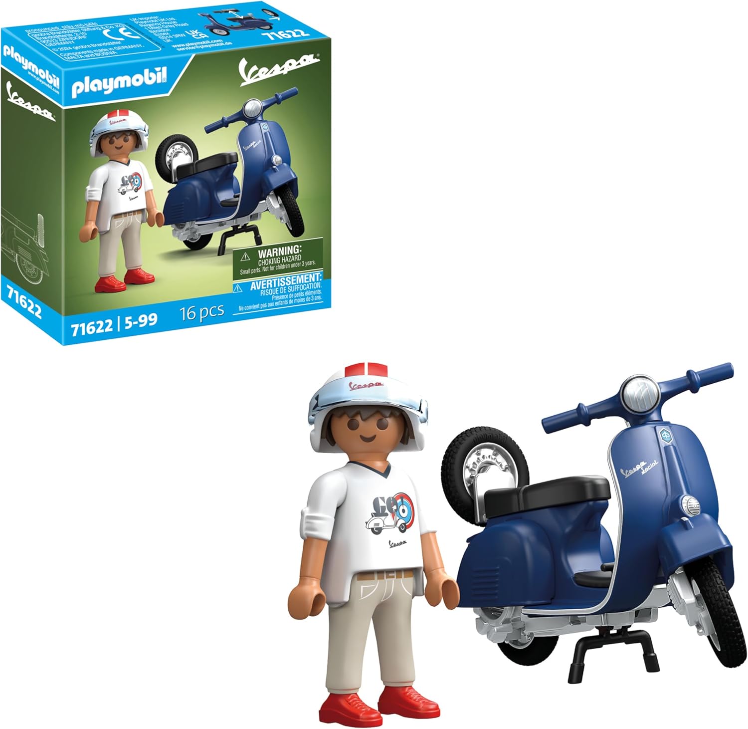 PLAYMOBIL 71622 1969 VESPA 150 SPRINT VELOCE BLU