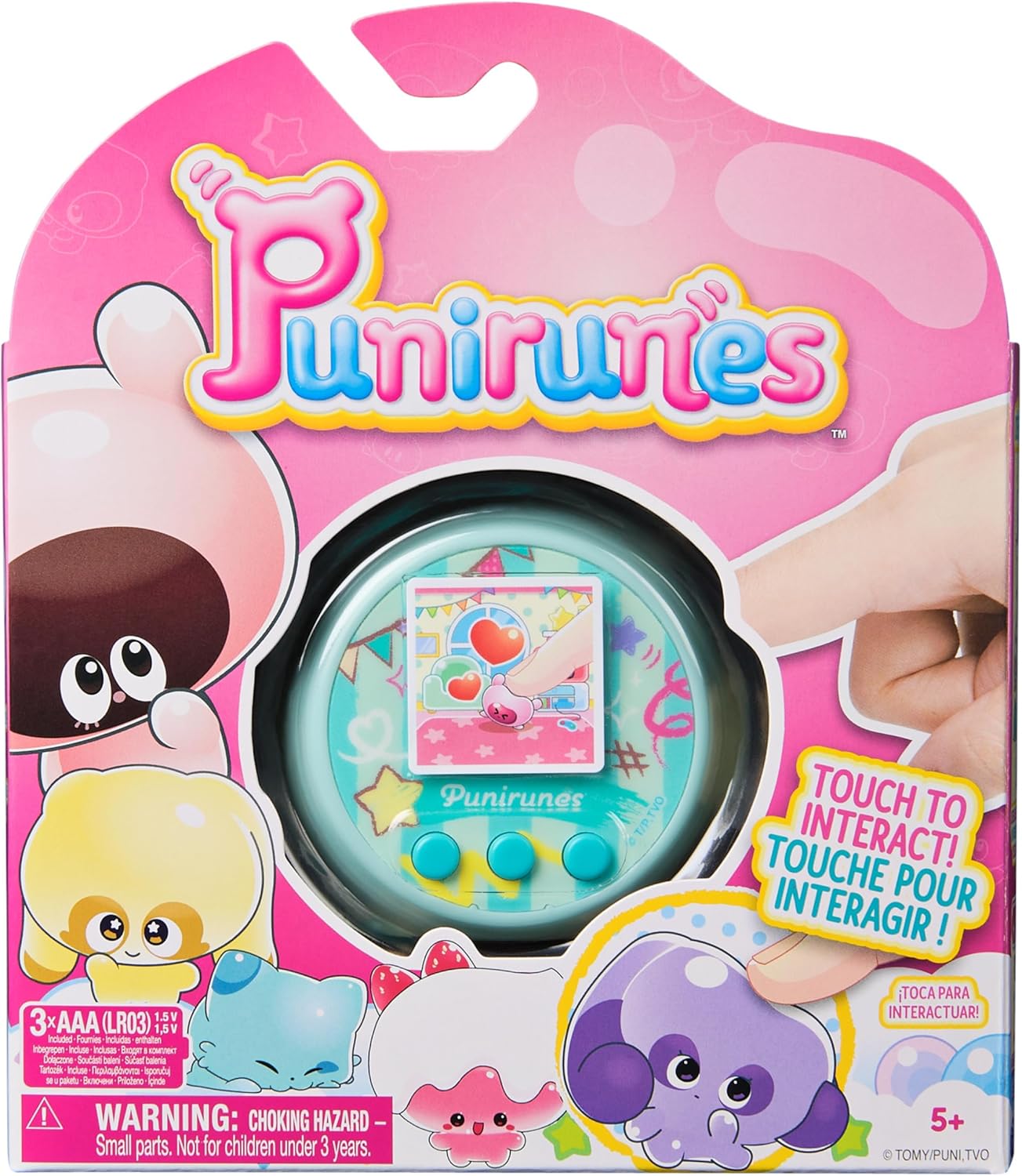 SPINMASTER 6071162 PUNIRUNES IL TUO CUCCIOLO DIGITALE E SENSORIALE