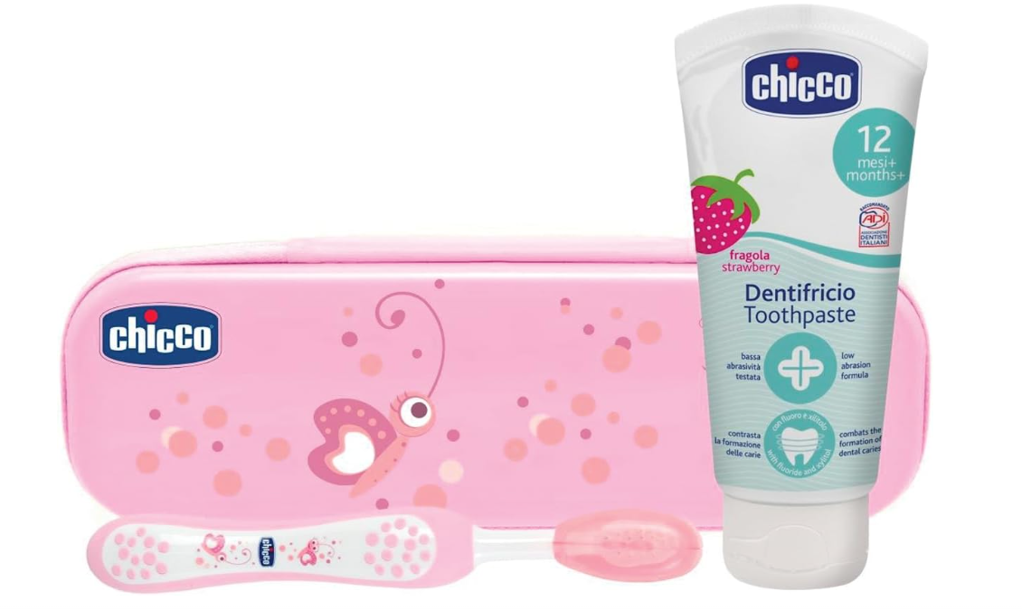 CHICCO SET DENTALE ROSA