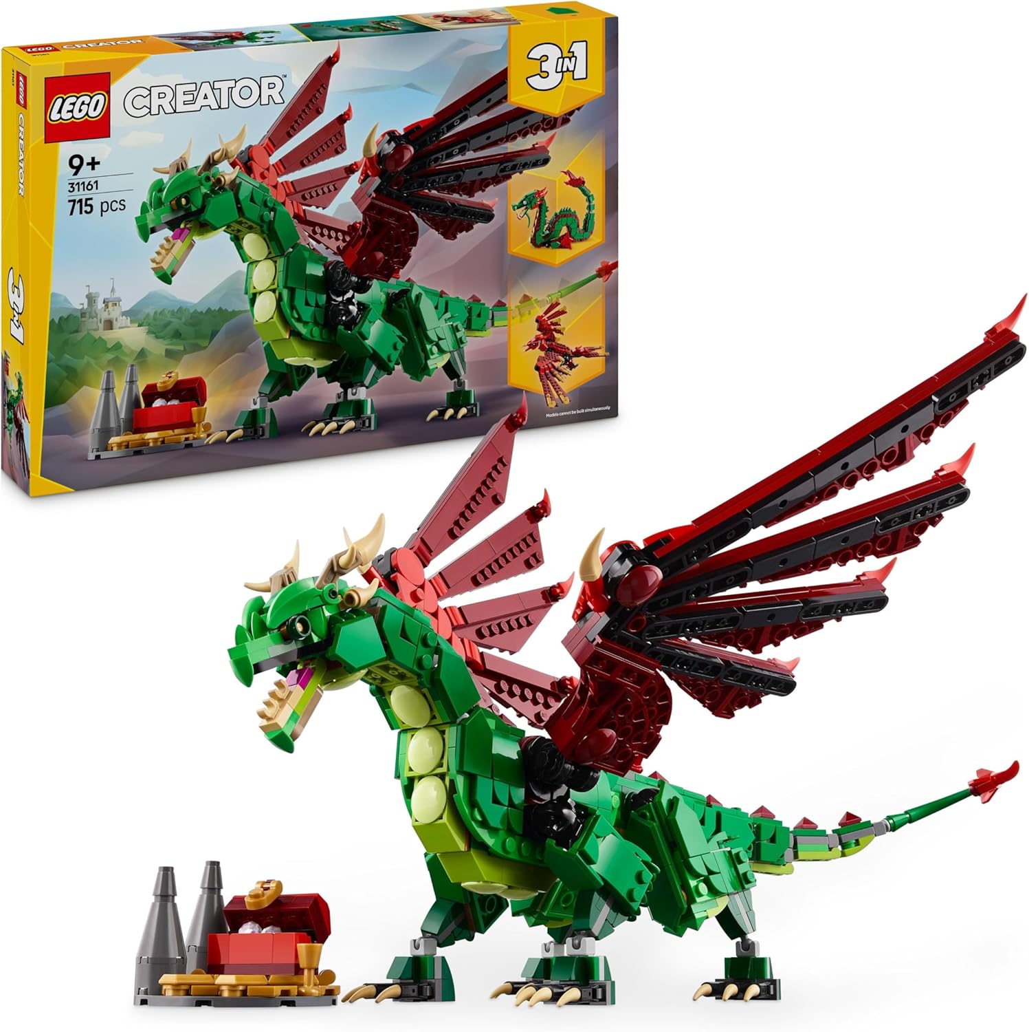 LEGO 31161 DRAGO MEDIEVALE CREATOR