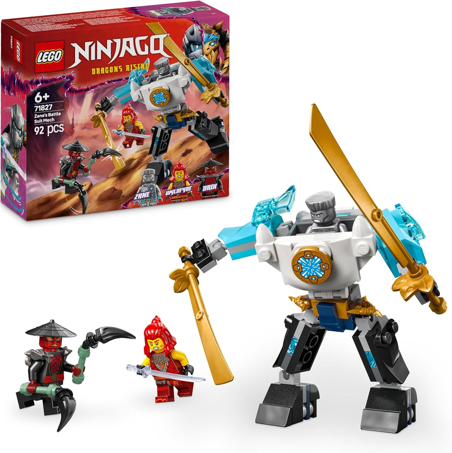 LEGO 71827 MECH DA BATTAGLIA DI ZANE NINJAGO