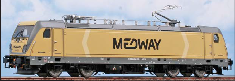 ACME 60698 LOCOMOTIVA TRAXX 494 235 "AURORA" IN LIVREA MEDWAY