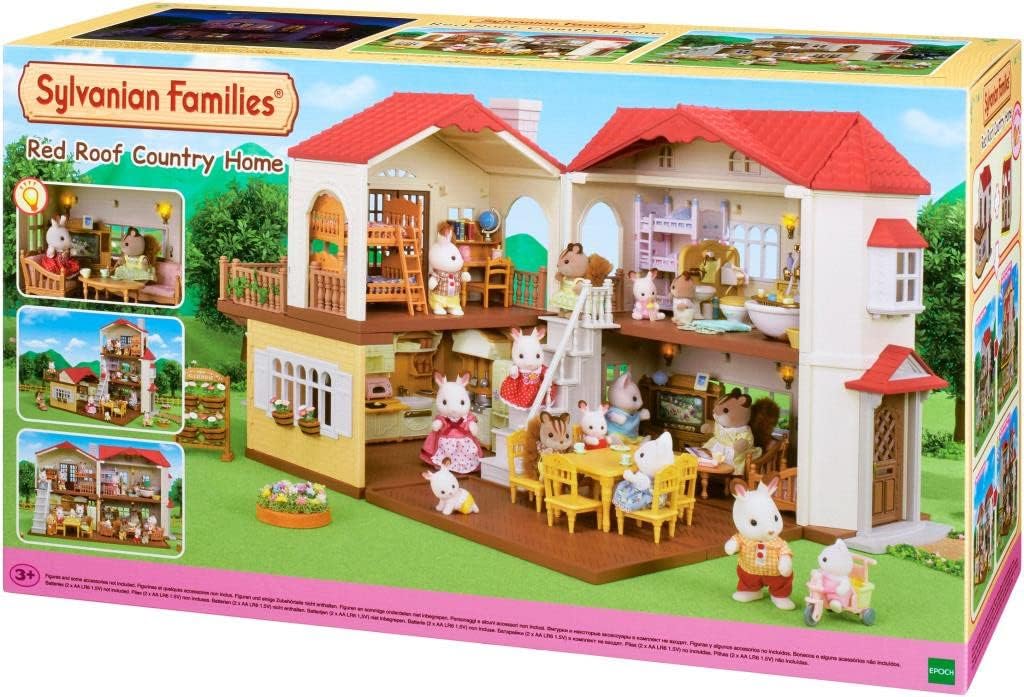 SYLVANIAN FAMILIES 5708 CASA GRANDE CON LUCI - ATTICO SEGRETO