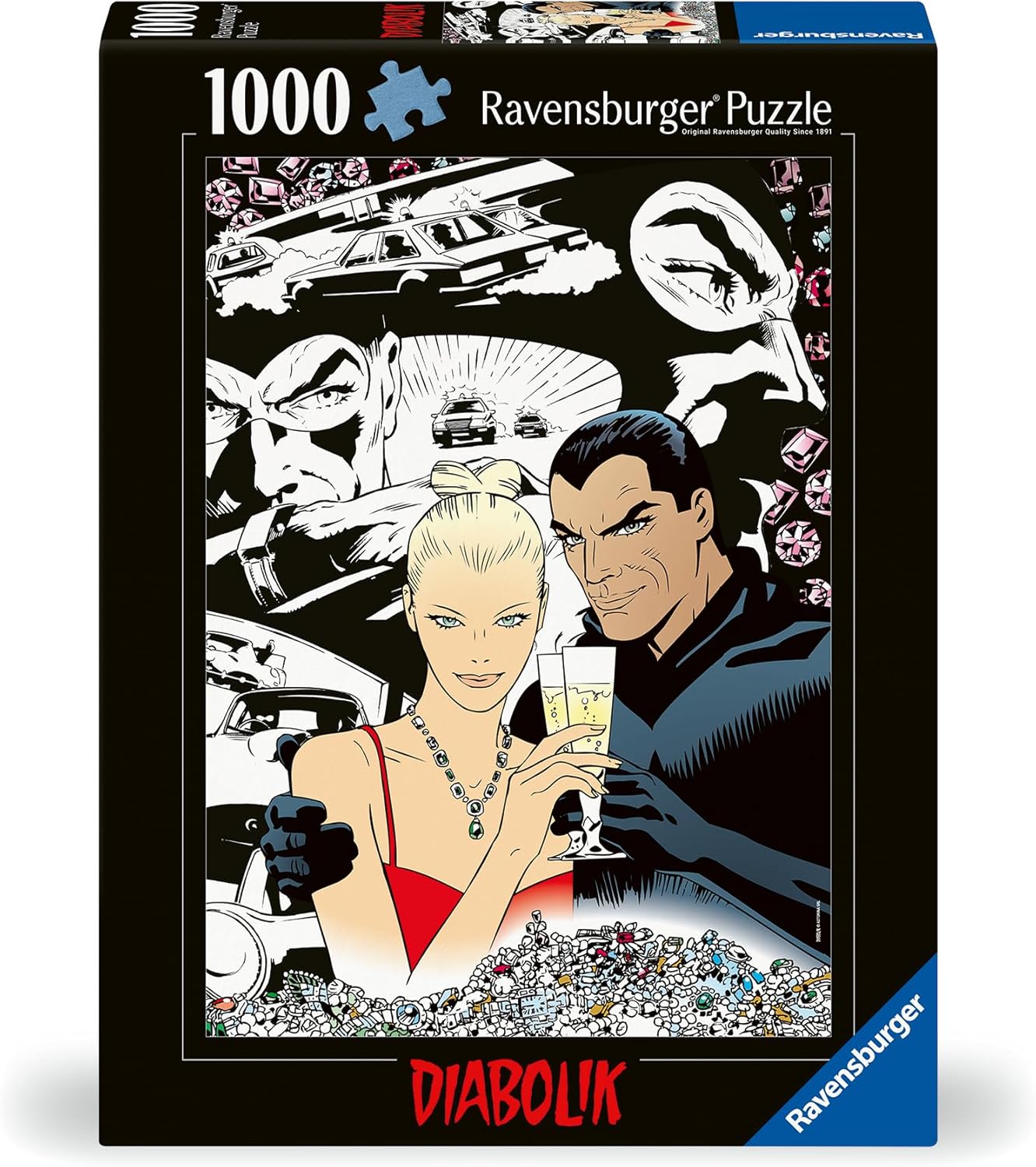 RAVENSBURGER 00598 PUZZLE DA 1000 PZ. DIABOLIK