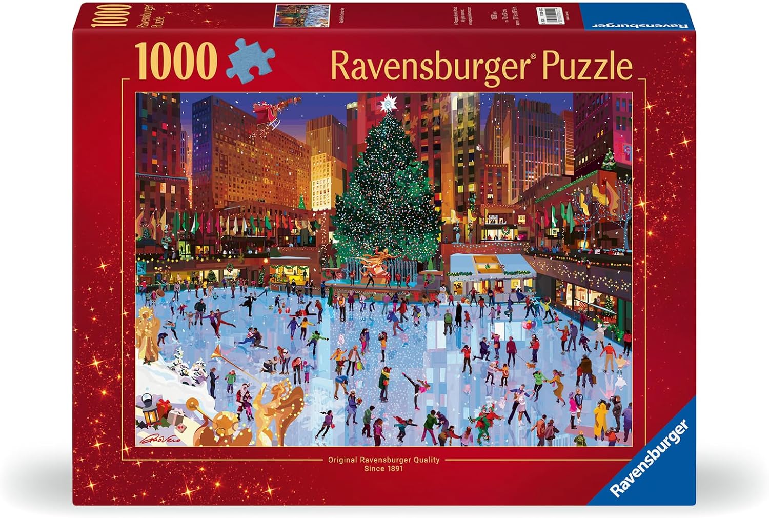 RAVENSBURGER 00420 PUZZLE DA 1000 PZ. ROCKFELLER CENTER