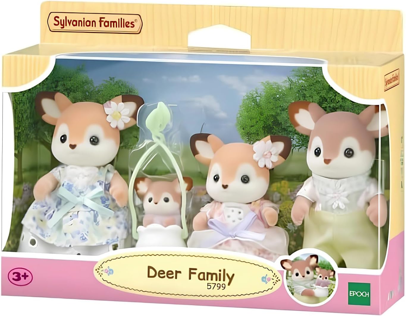 SYLVANIAN FAMILIES 5799 FAMIGLIA CERVO