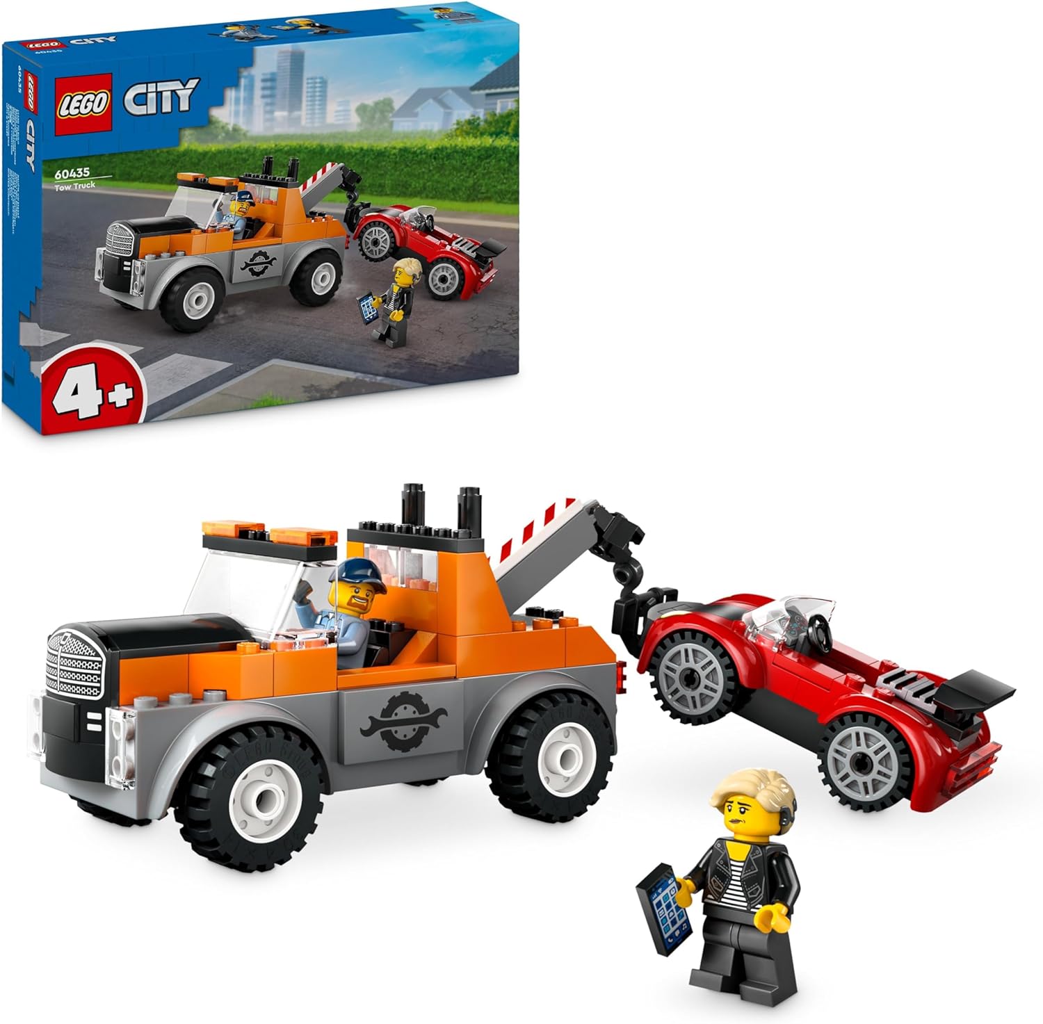 LEGO 60435 AUTOGRI' E OFFICINA AUTO SPORTIVE CITY