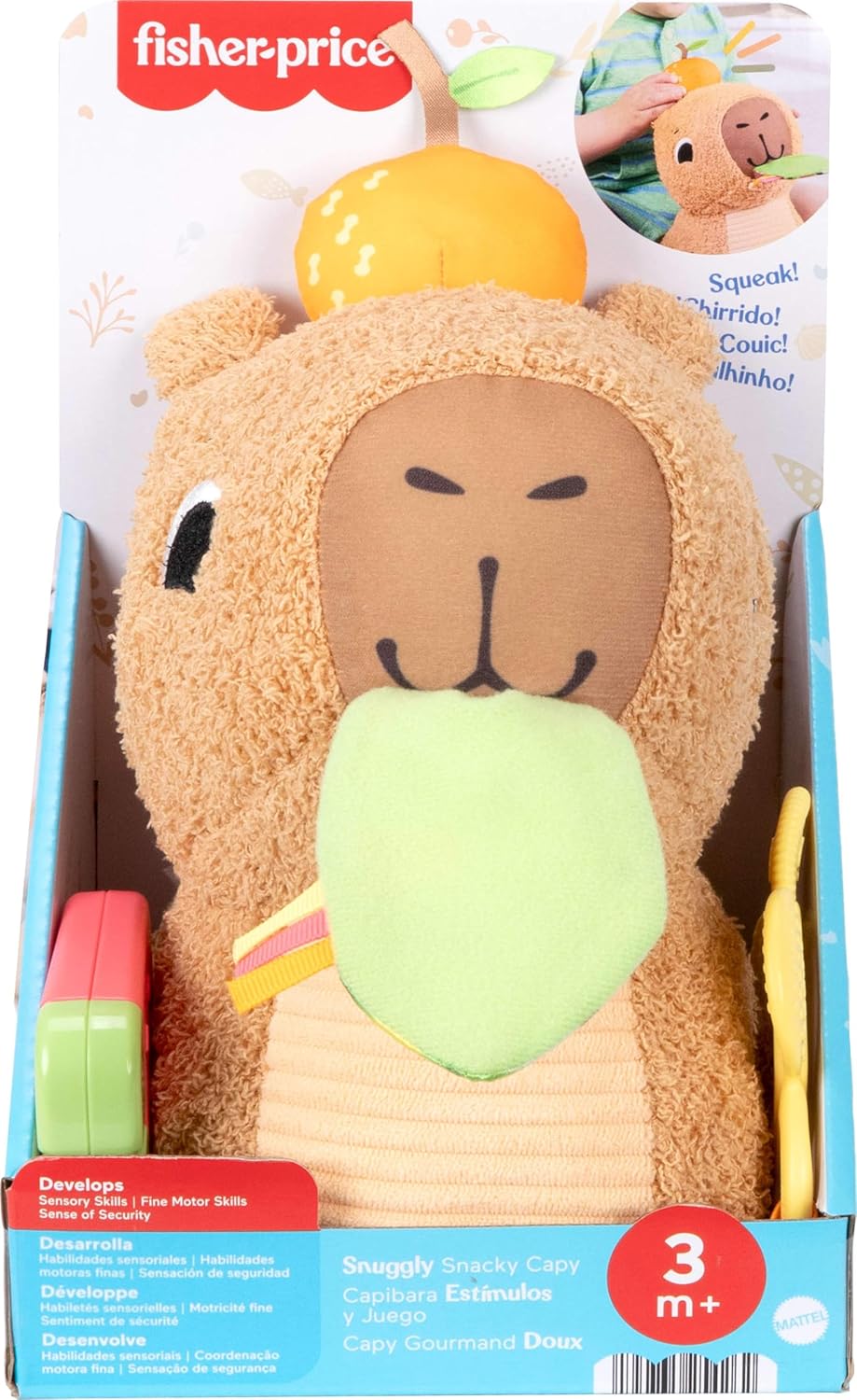 FISHER PRICE HYR54 MARMOTTA COCCOLE E MERENDA