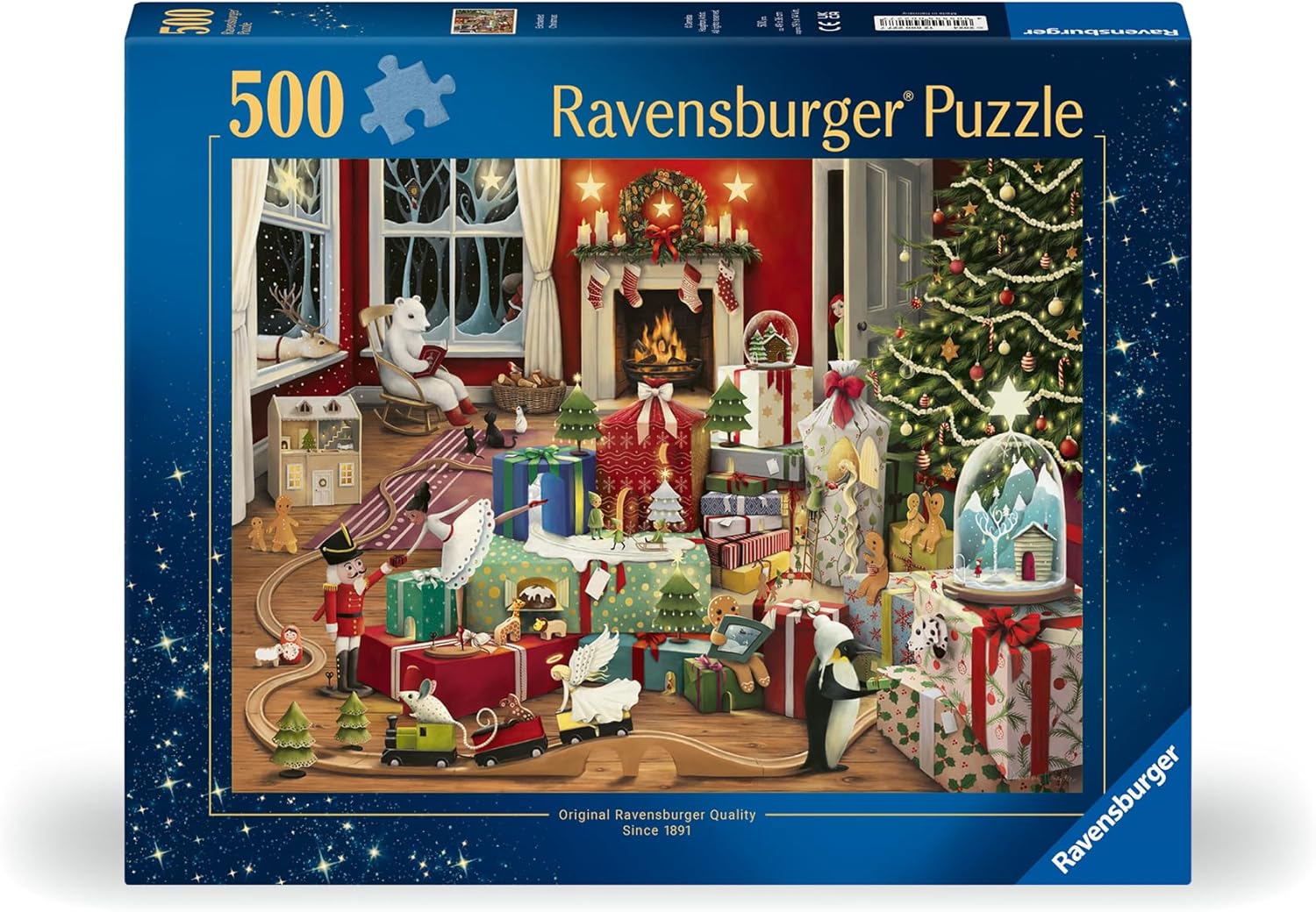 RAVENSBURGER 00227 PUZZLE DA 500 PZ. NATALE MAGICO