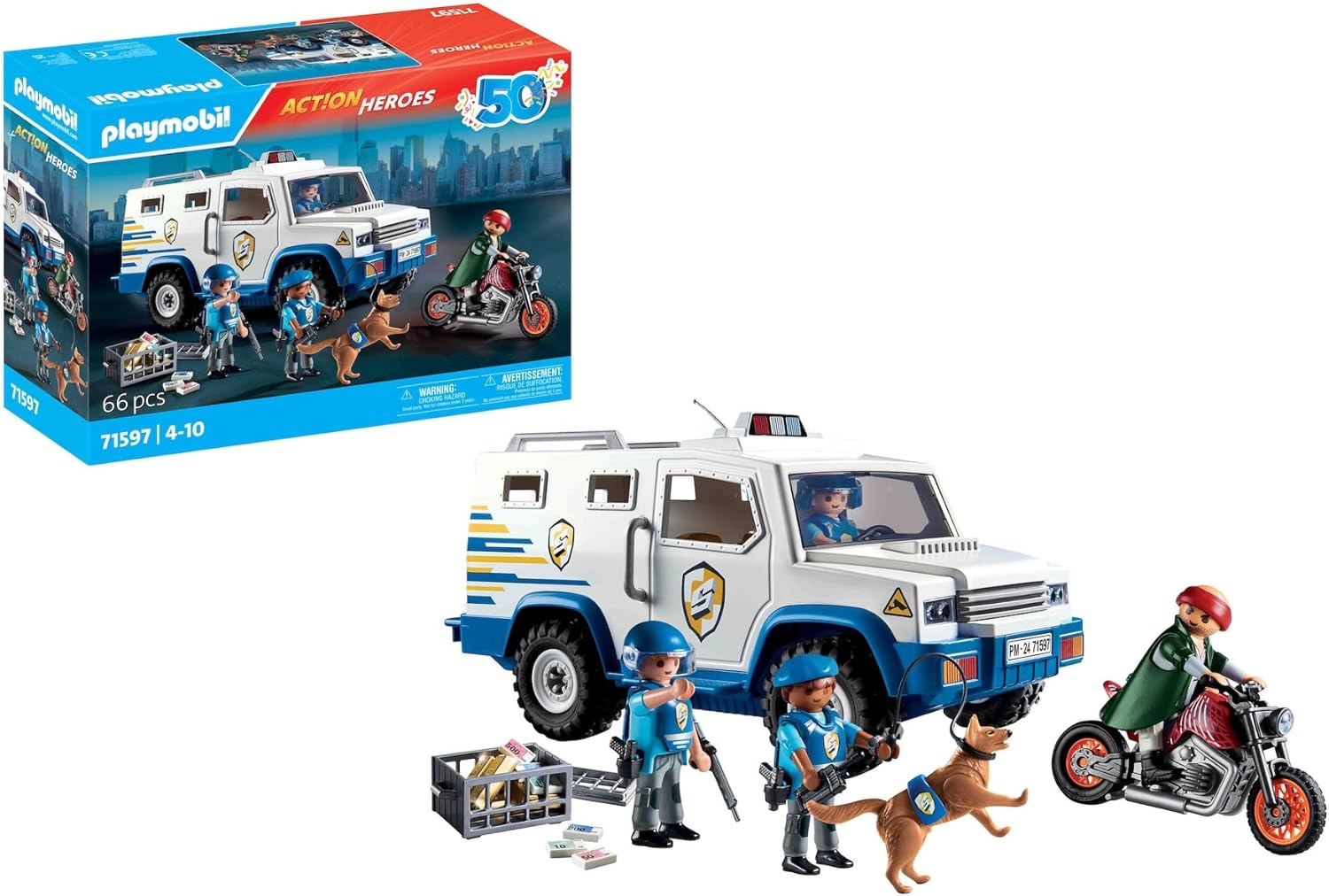 PLAYMOBIL 71597 FURGONE PORTAVALORI