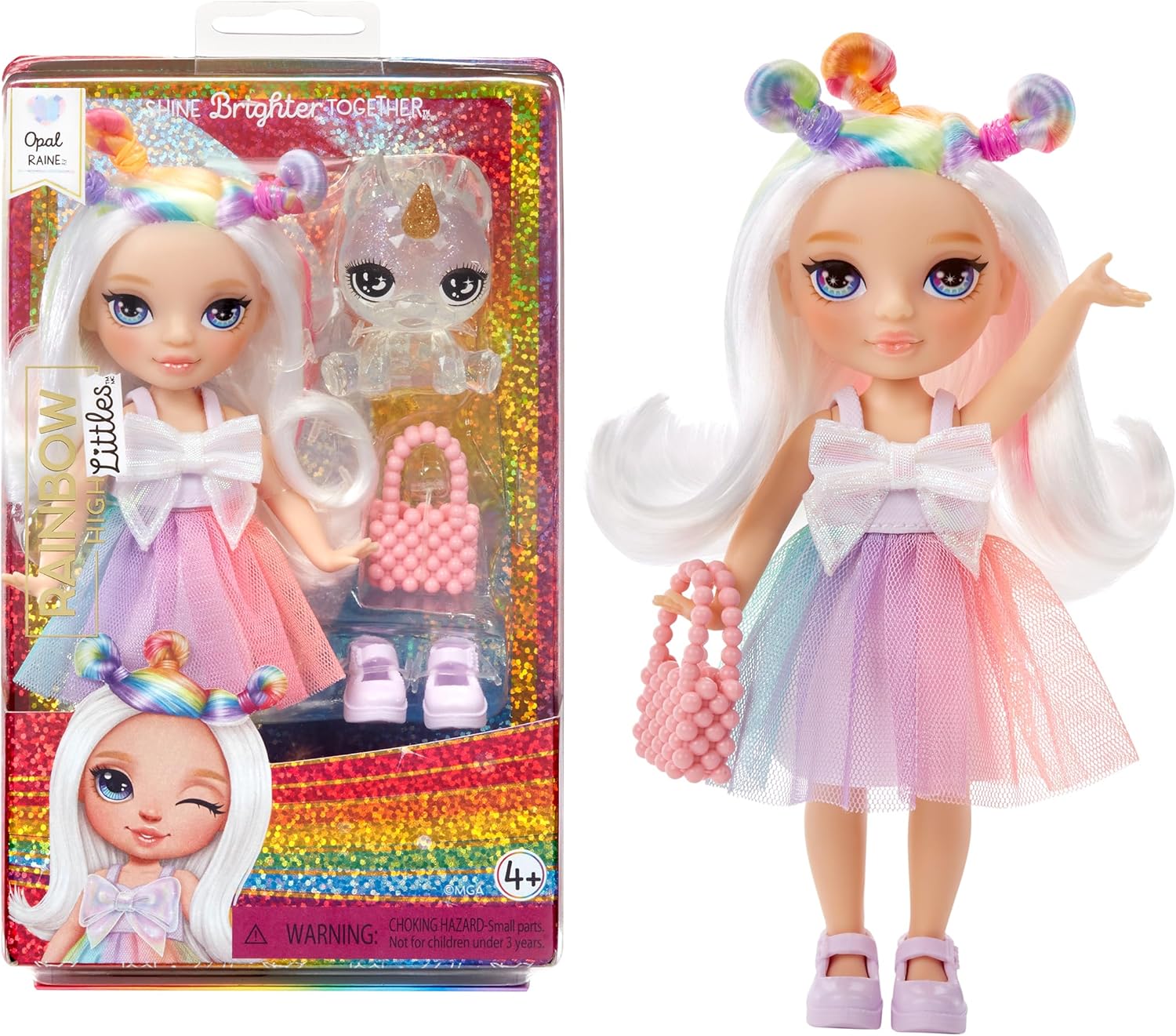 MGA 531203 RAINBOW HIGH LITTLE DOLL OPAL RAINBOW