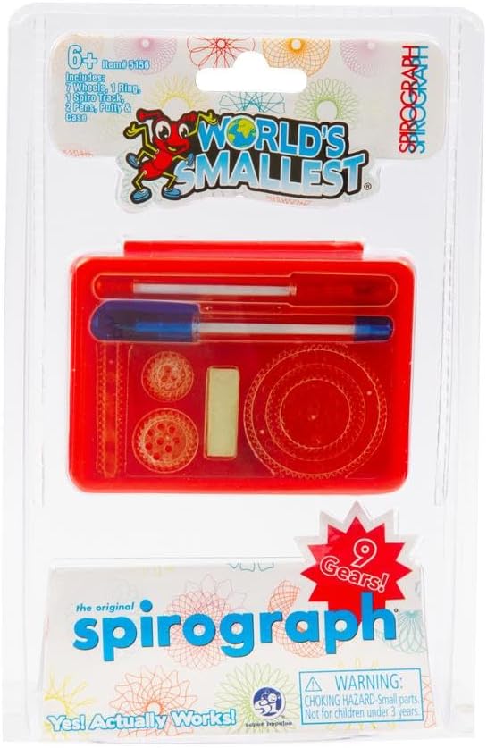 GIOCHI PREZIOSI WRL08000 WORLD'S SMALLEST SPIROGRAPH