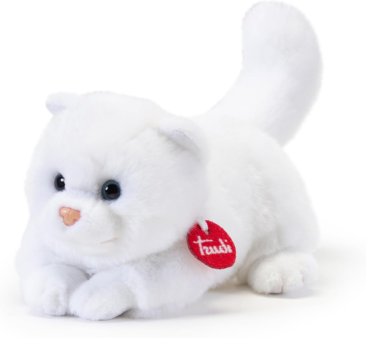 TRUDI 21044 PELUCHE GATTINO BRAD BIANCO