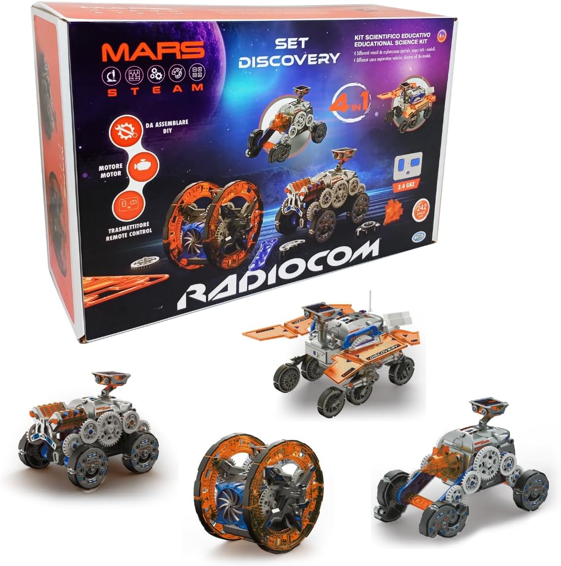 ODS 40966 MARS STEAM SET DISCOVERY MEZZI ROBOT