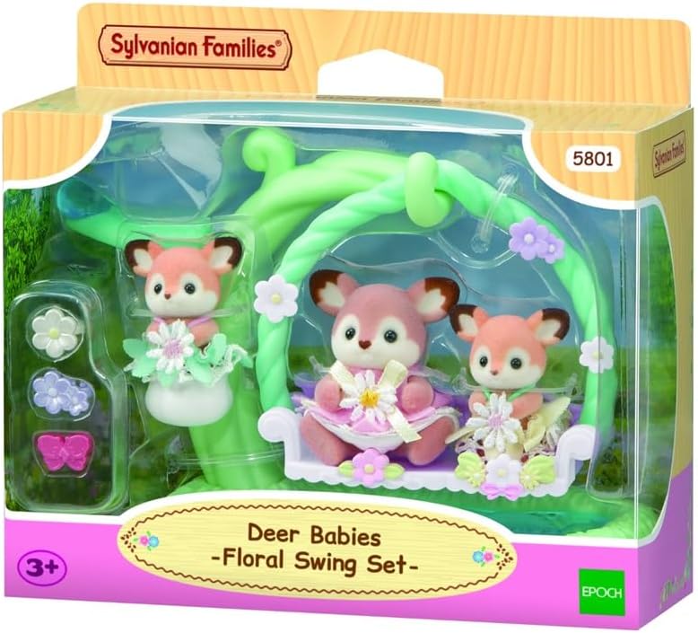 SYLVANIAN FAMILIES 5801 BEBE' CERVO ALTALENA FLOREALE