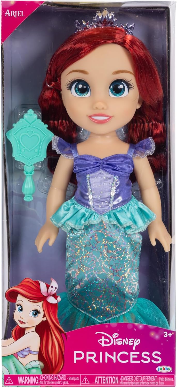 JAKKS 23012 DISNEY PRINCESS BAMBOLA ARIEL CM.38