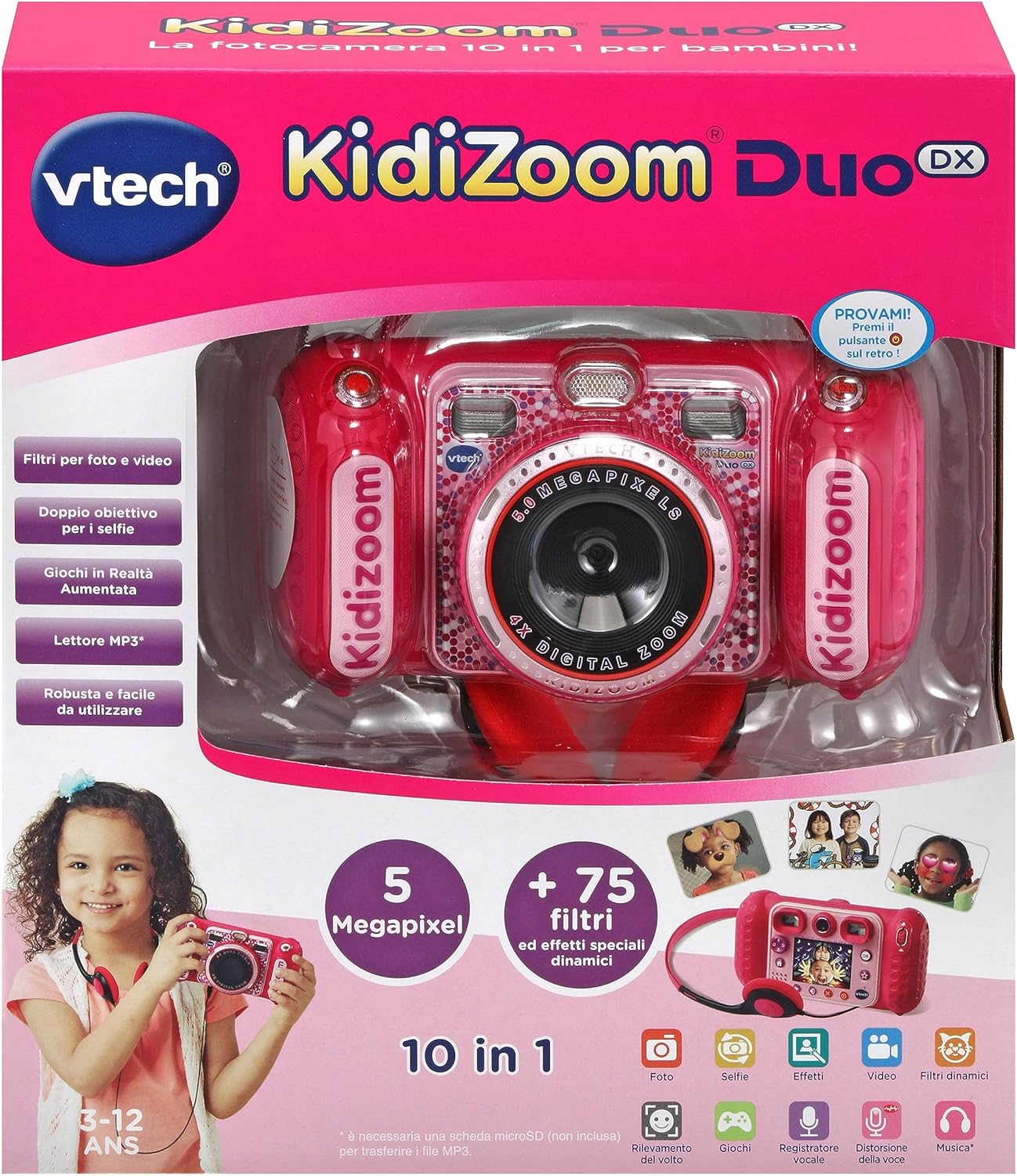 VTECH 520058 KIDIZOOM DUO DX ROSA