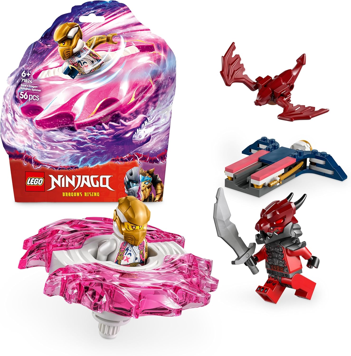 LEGO 71824 SPINNER DEL DRAGO SPINJITZU DI SORA NINJAGO