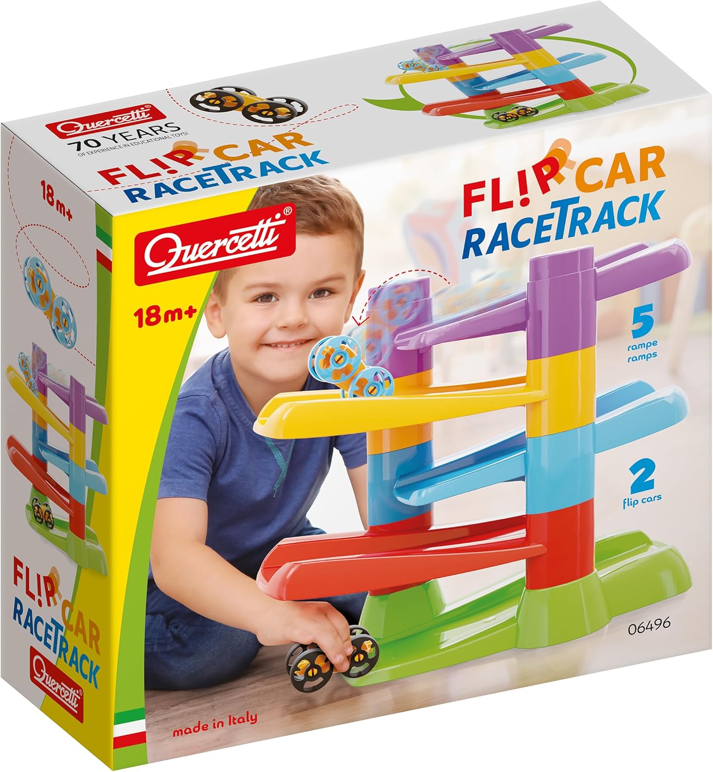 QUERCETTI 6496 FLIP CAR RACE TRACK