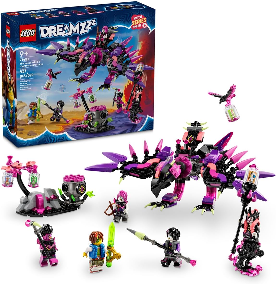 LEGO 71483 LE CREATURE DA INCUBO DELLA MAIS TREGA DREAMZ