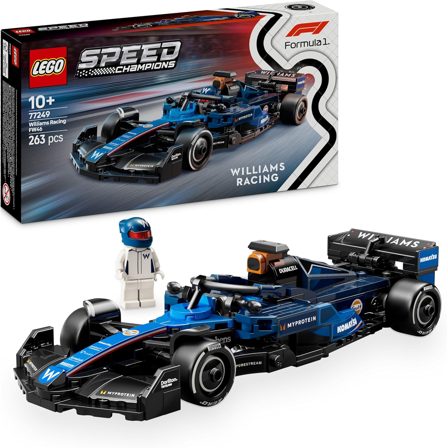 LEGO 77249 AUTO DA CORSA F1 WILLIAMS RACING FW46 SPEED CHAMPIONS