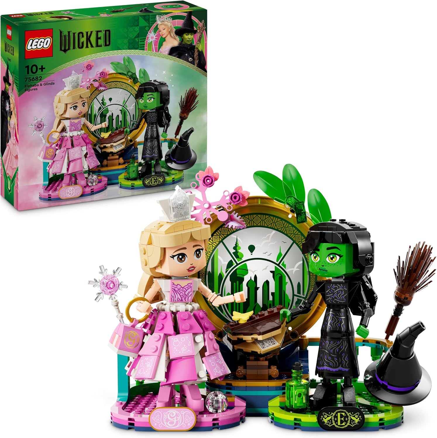 LEGO 75682 PERSONAGGI DI ELPHABA E GLINDA WICKED