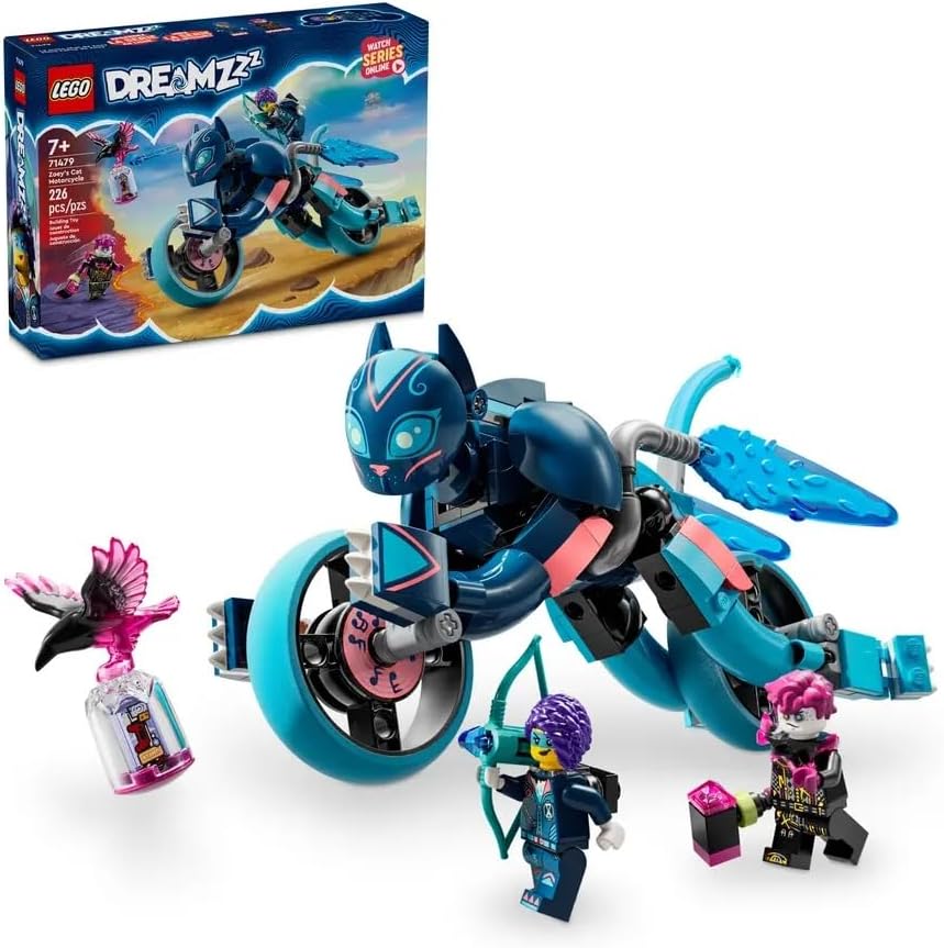 LEGO 71479 LA MOTO GATTO DI ZOEY DREAMZ