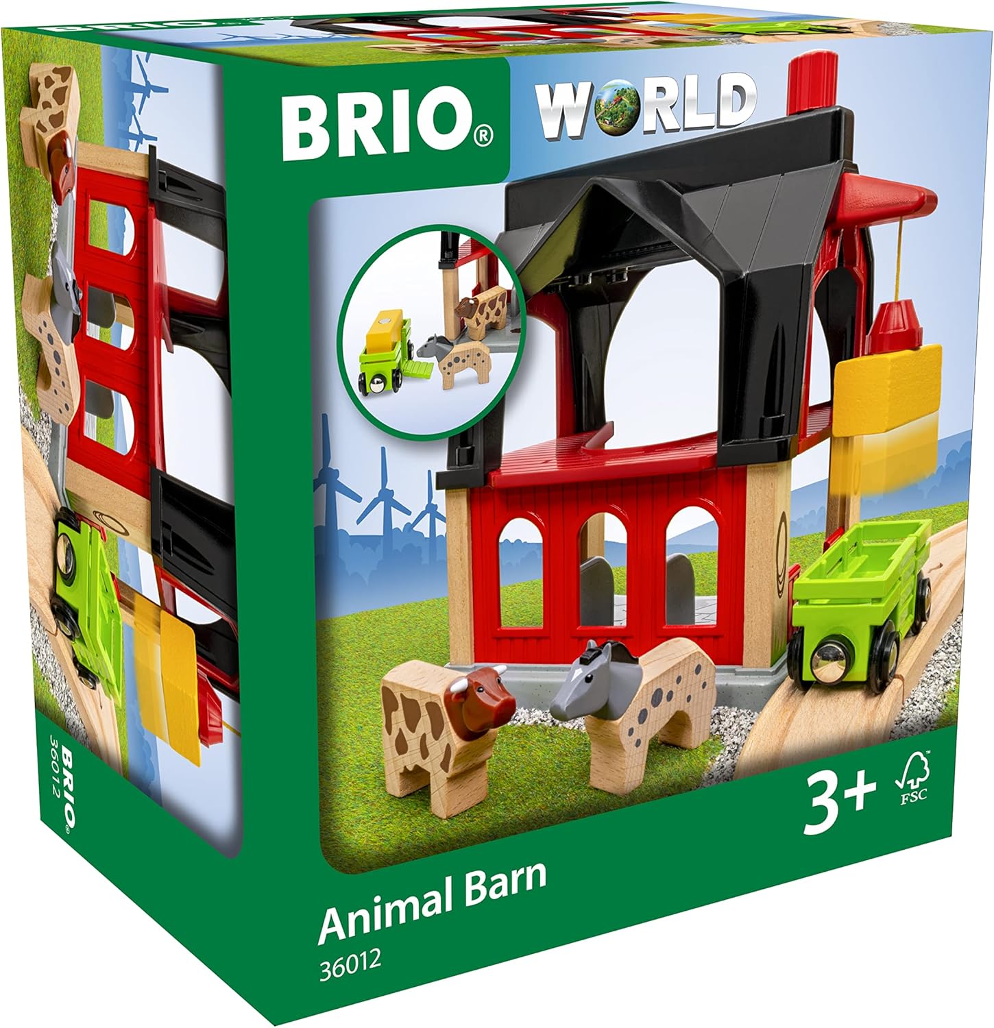 BRIO 36012 STALLA EPR ANIMALI