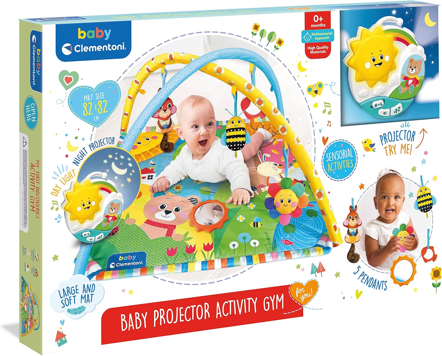 CLEMENTONI 17505 BABY PROJECTRO ACTIVITY GYM