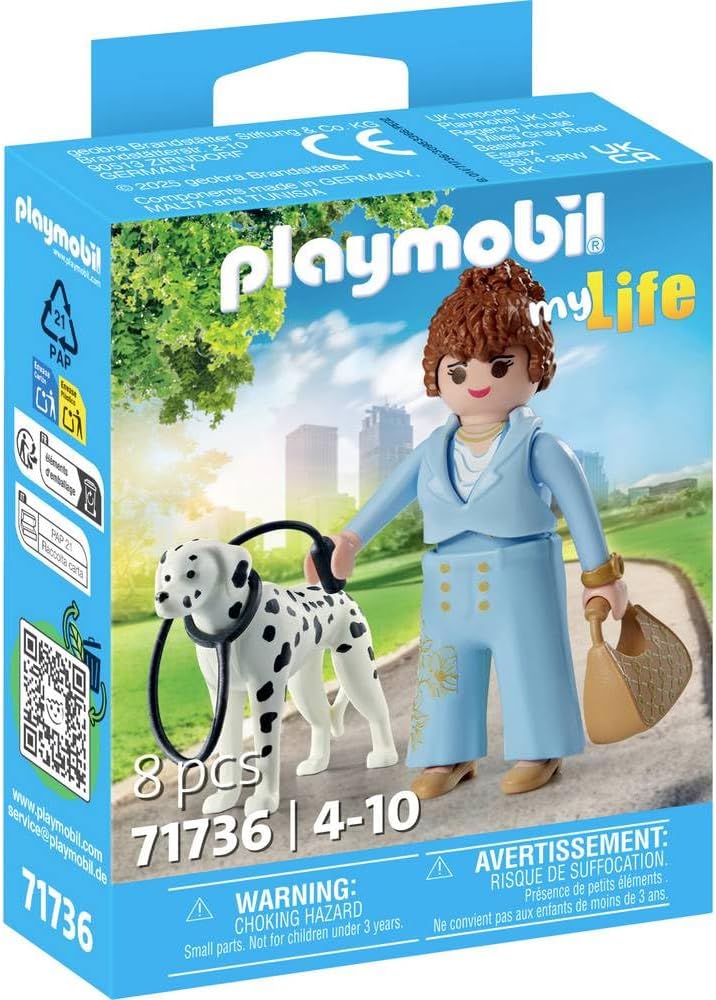 PLAYMOBIL 71736 DALMATA CON PERSONAGGIO