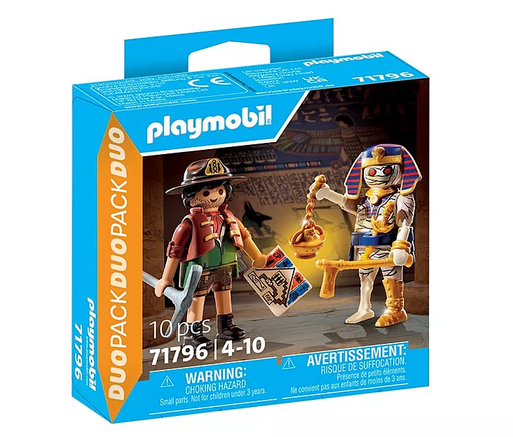 PLAYMOBIL 71796 RICRCATORE DI TESORI E MUMMIA