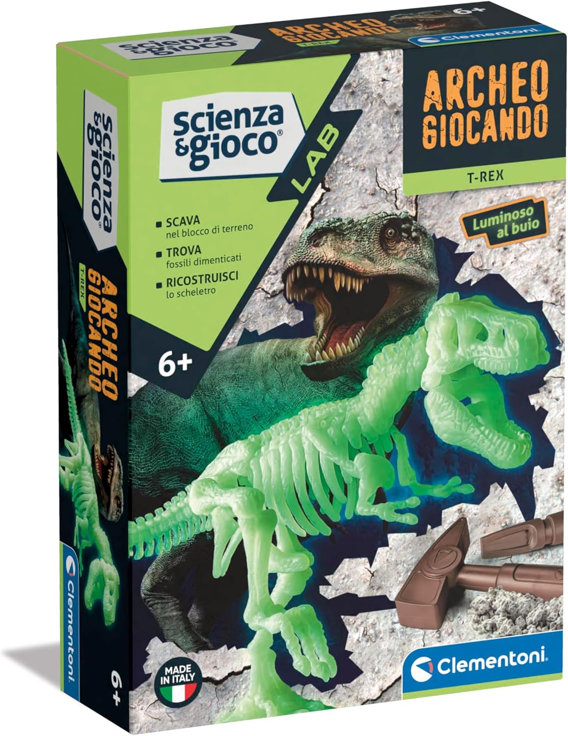 CLEMENTONI 19225 ARCHEOGIOCANDO TIRANNOSAURUS REX