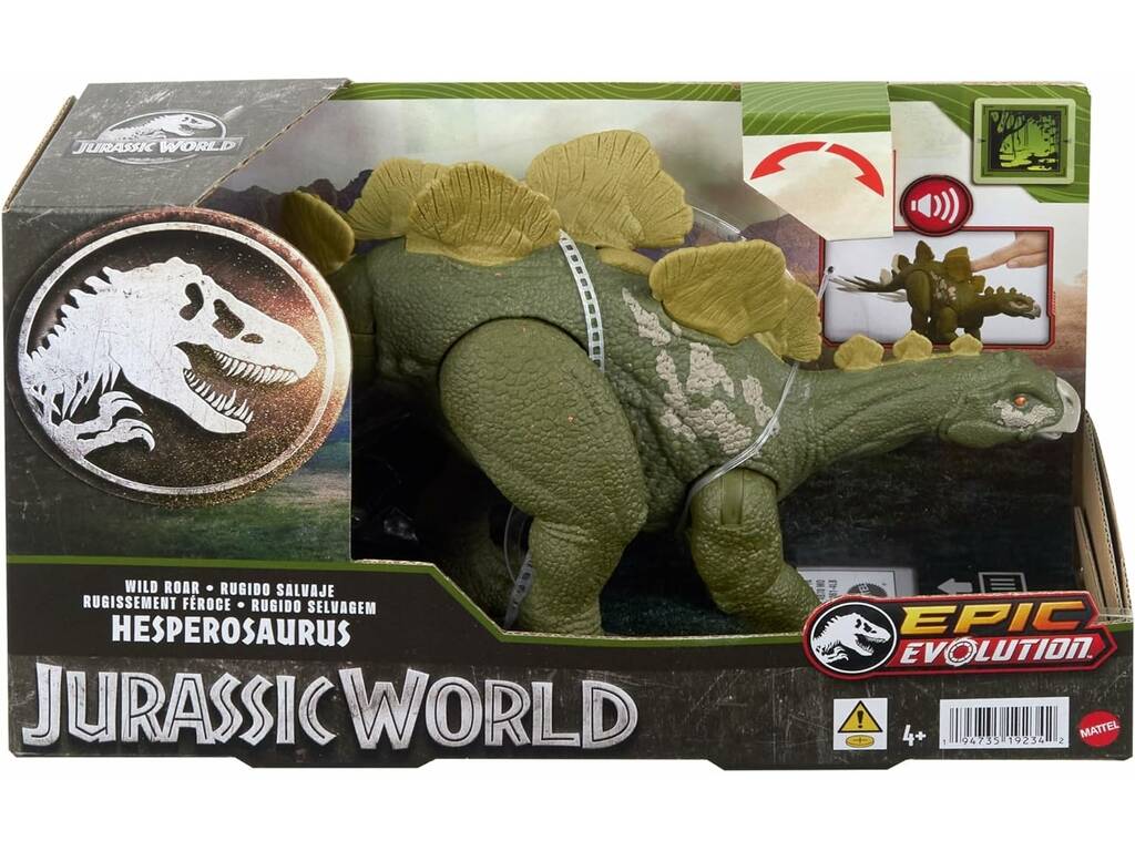 MATTEL HLP14 JURASSIC WORLD RUGGITO SELVAGGIO