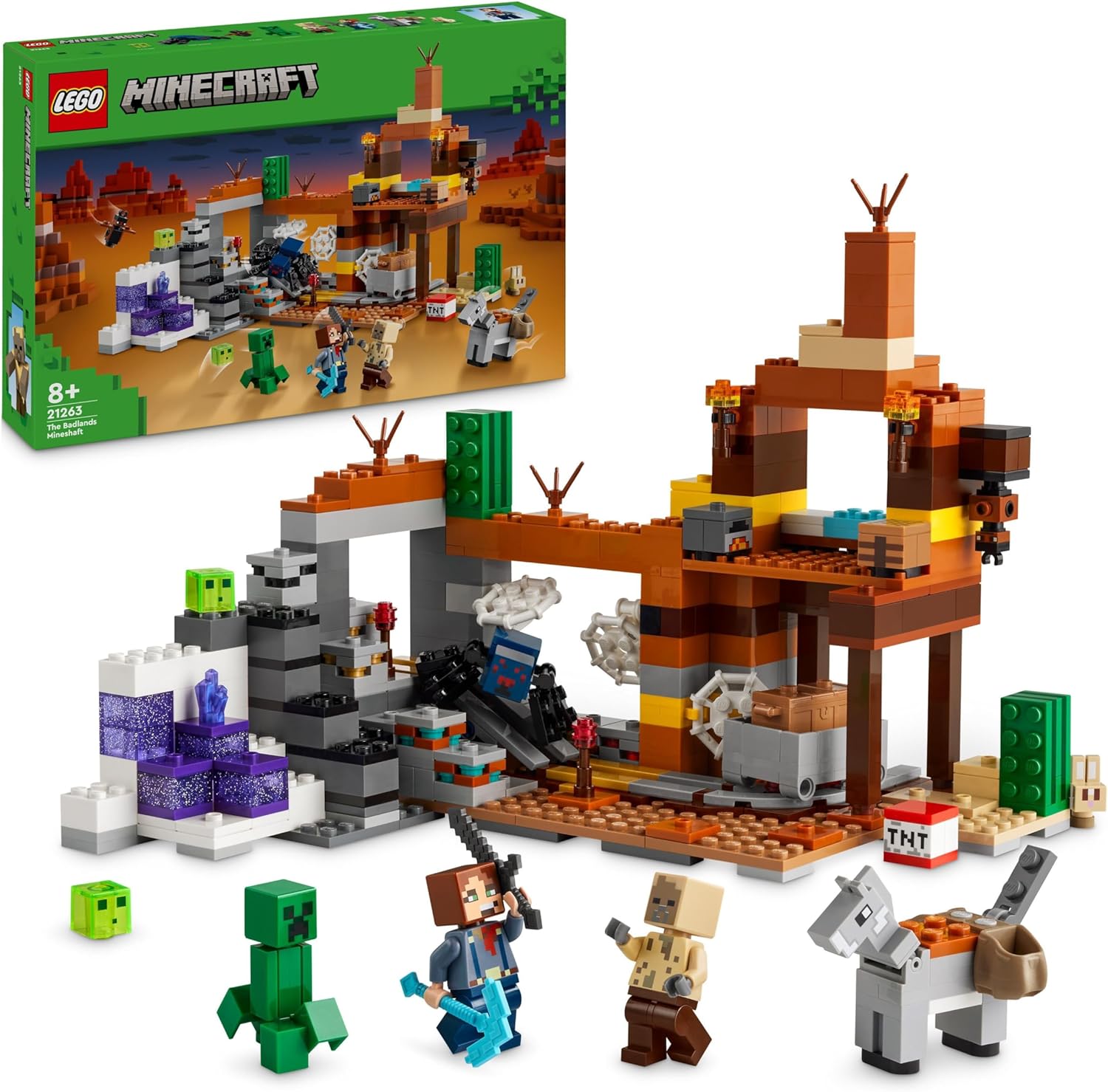 LEGO 21263 LA MINIERA DELLE BADLANDS MINECRAFT