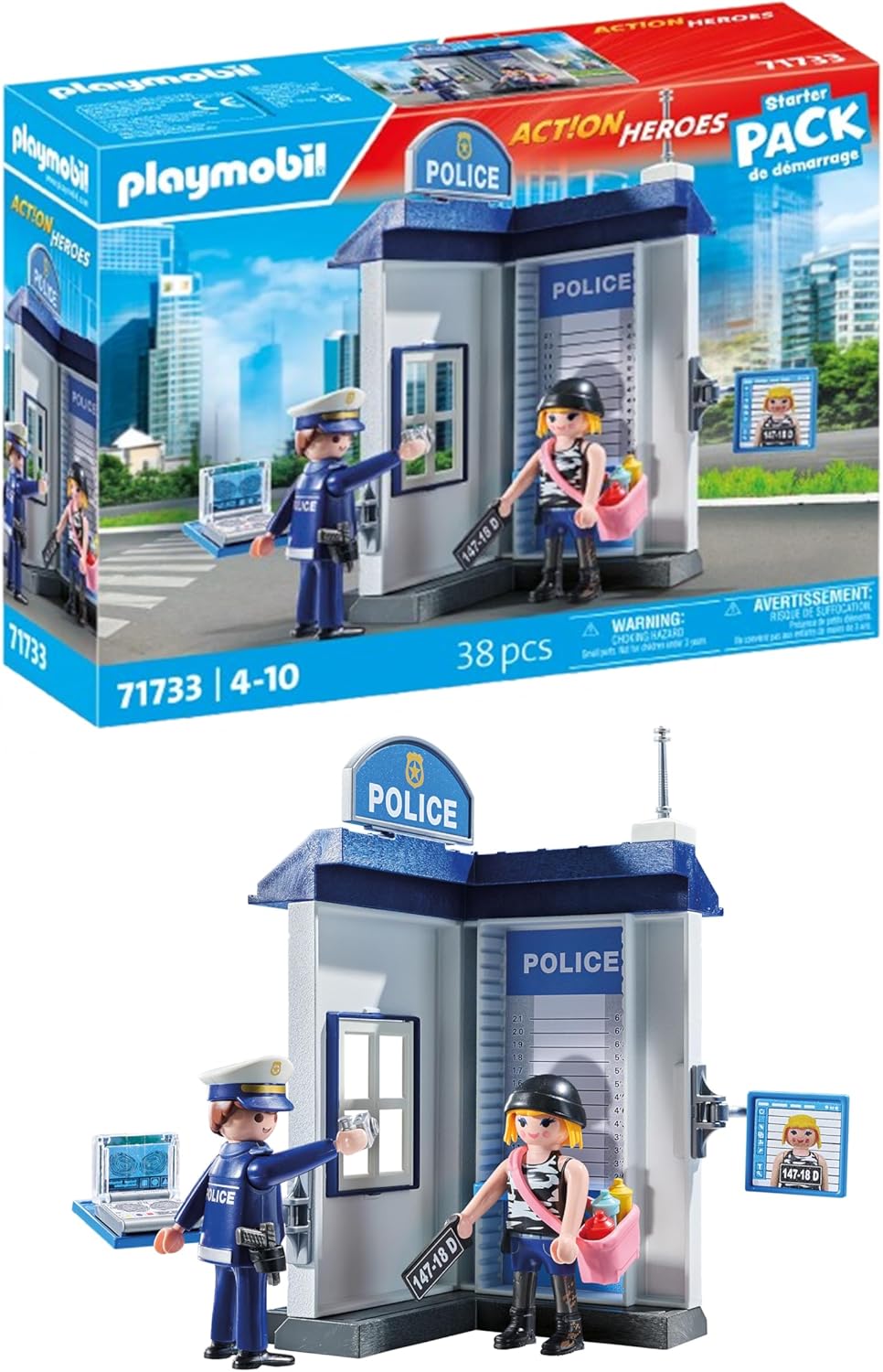 PLAYMOBIL 71733 INTERROGATORIO DELLA POLIZIA