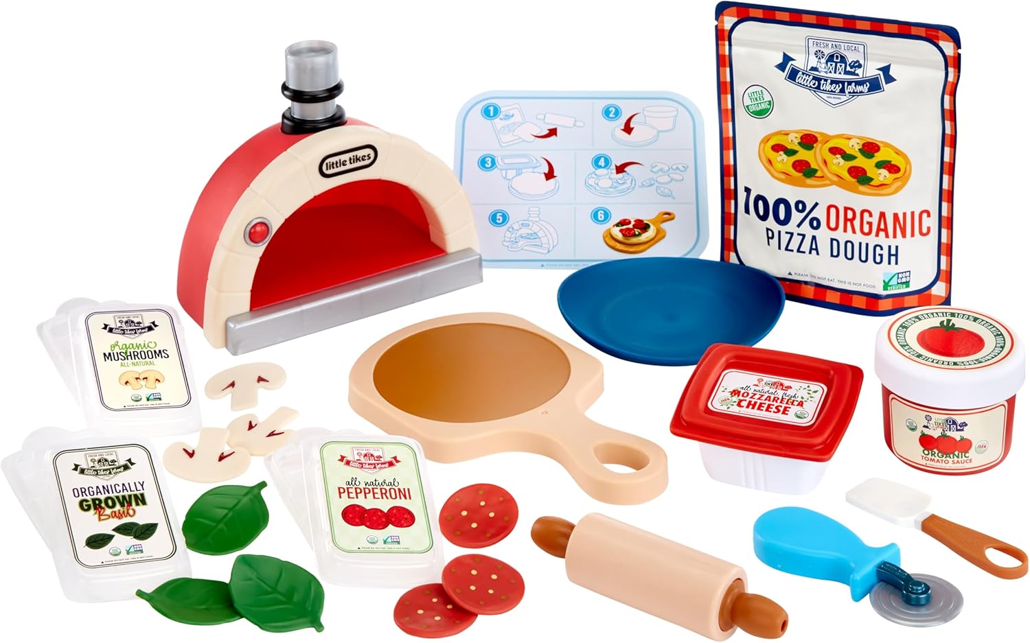 LITTLE TIKES 488771 CREATIVE CHEFS PIZZA KIT