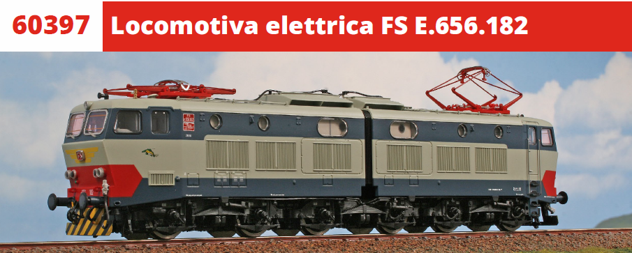 ACME 60397 LOCOMOTIVA ELETTRICA E656.182